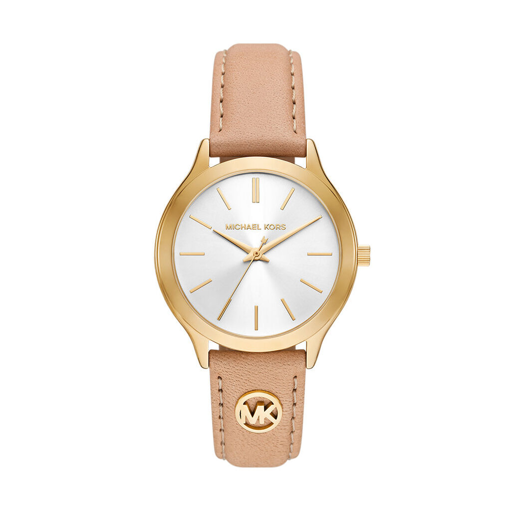 Montre Michael Kors Slim Runway Blanc - Montres Femme | Histoire d’Or