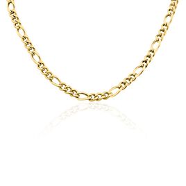 Collier Maille Acier Doré Virgil - Chaines Homme | Histoire d’Or