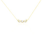 Collier Alexine Or Jaune Oxyde De Zirconium - Colliers Femme | Histoire d&rsquo;Or