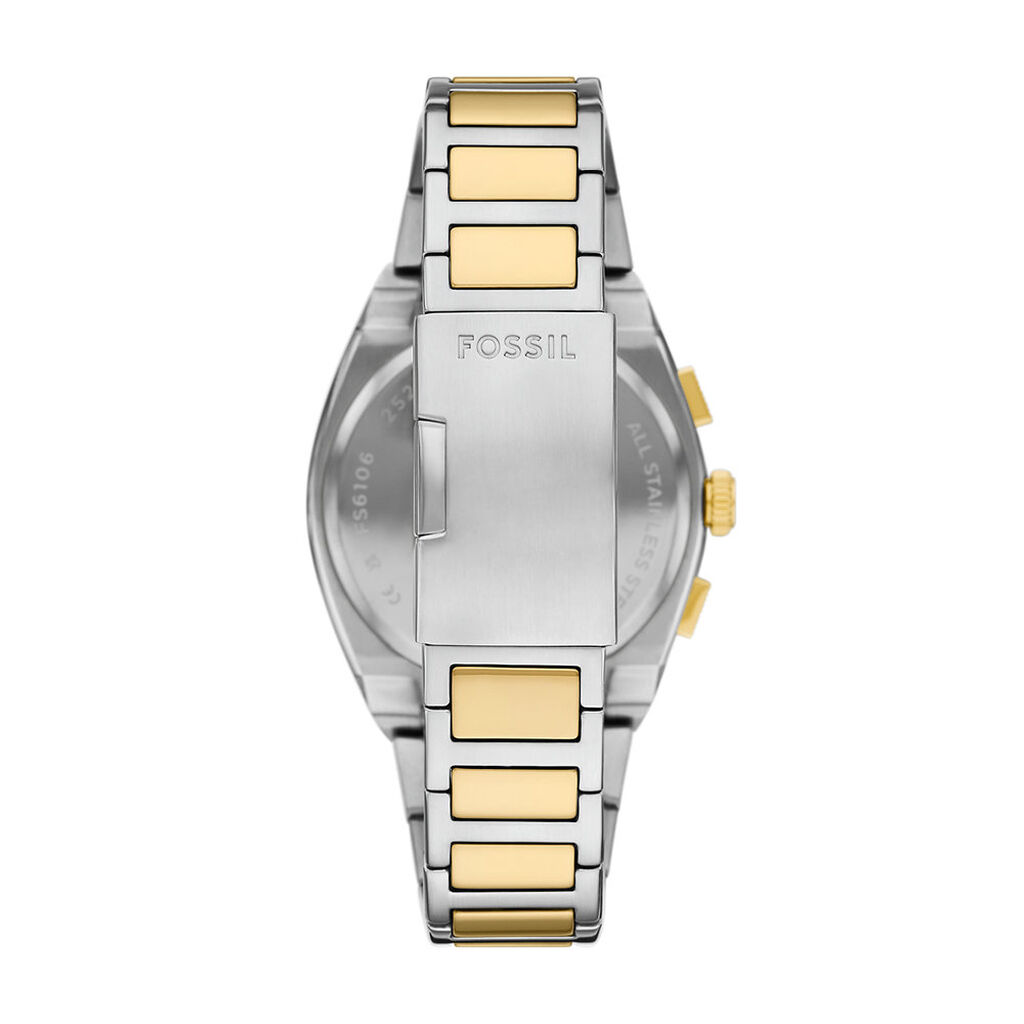 Montre Fossil Everett Vert - F&ecirc;te des p&egrave;res Homme | Histoire d&rsquo;Or