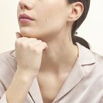 Boucles D'oreilles Pendantes Eucleia Argent Blanc - Boucles d'oreilles fantaisie Femme | Histoire d&rsquo;Or