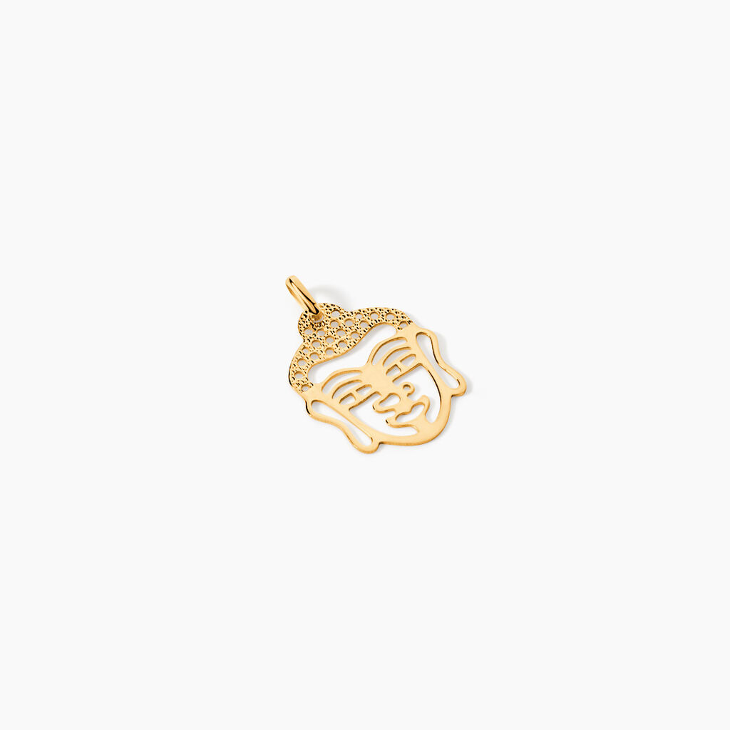 Pendentif Fazzia Bouddha Or Jaune - Pendentifs Femme | Histoire d&rsquo;Or