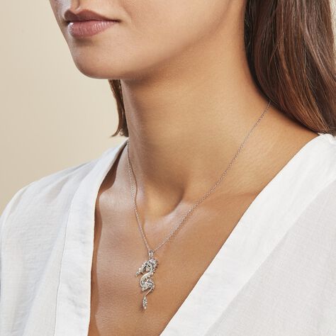 Pendentif Sklaerenn Argent Blanc - Pendentifs Famille | Histoire d’Or