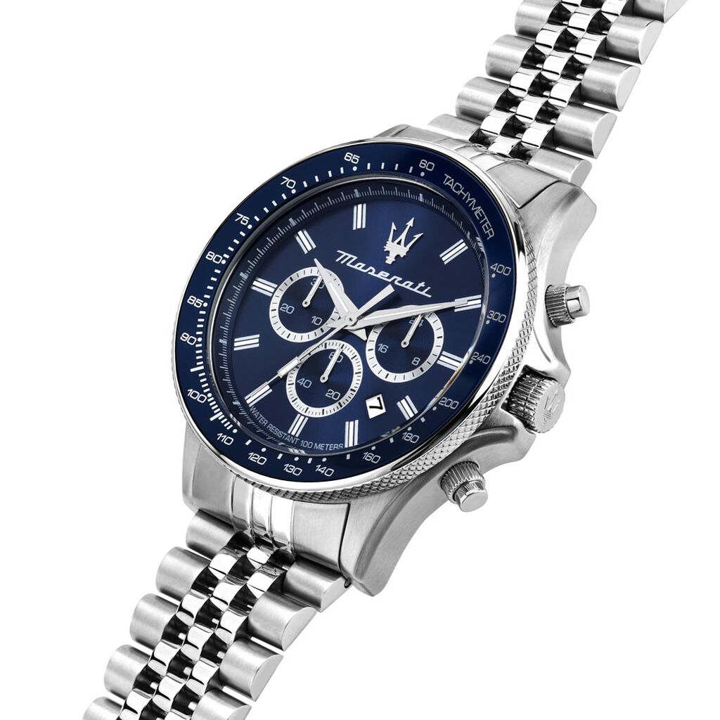 Montre Maserati Sfida Bleu - Montres Homme | Histoire d’Or