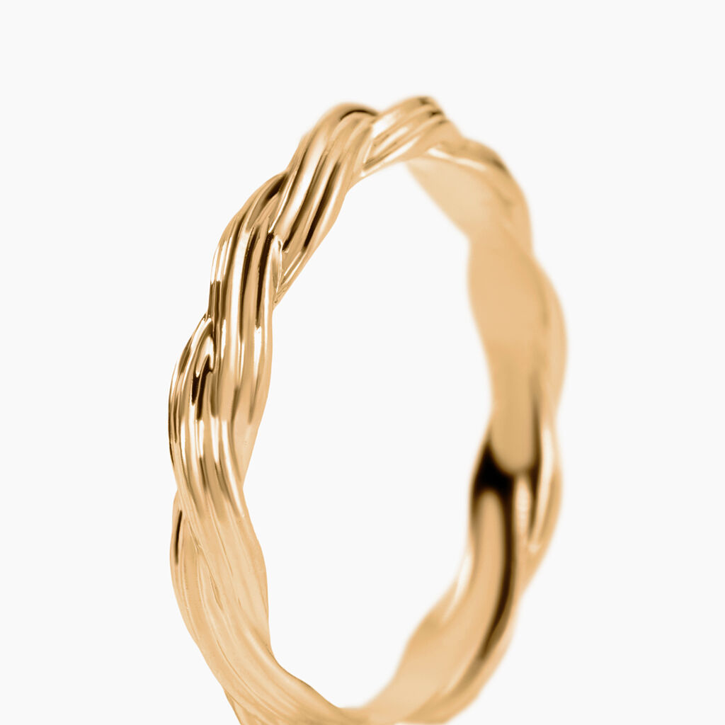 Bague Plaqu&eacute; Or Jaune Ino - Bagues fantaisie Femme | Histoire d&rsquo;Or
