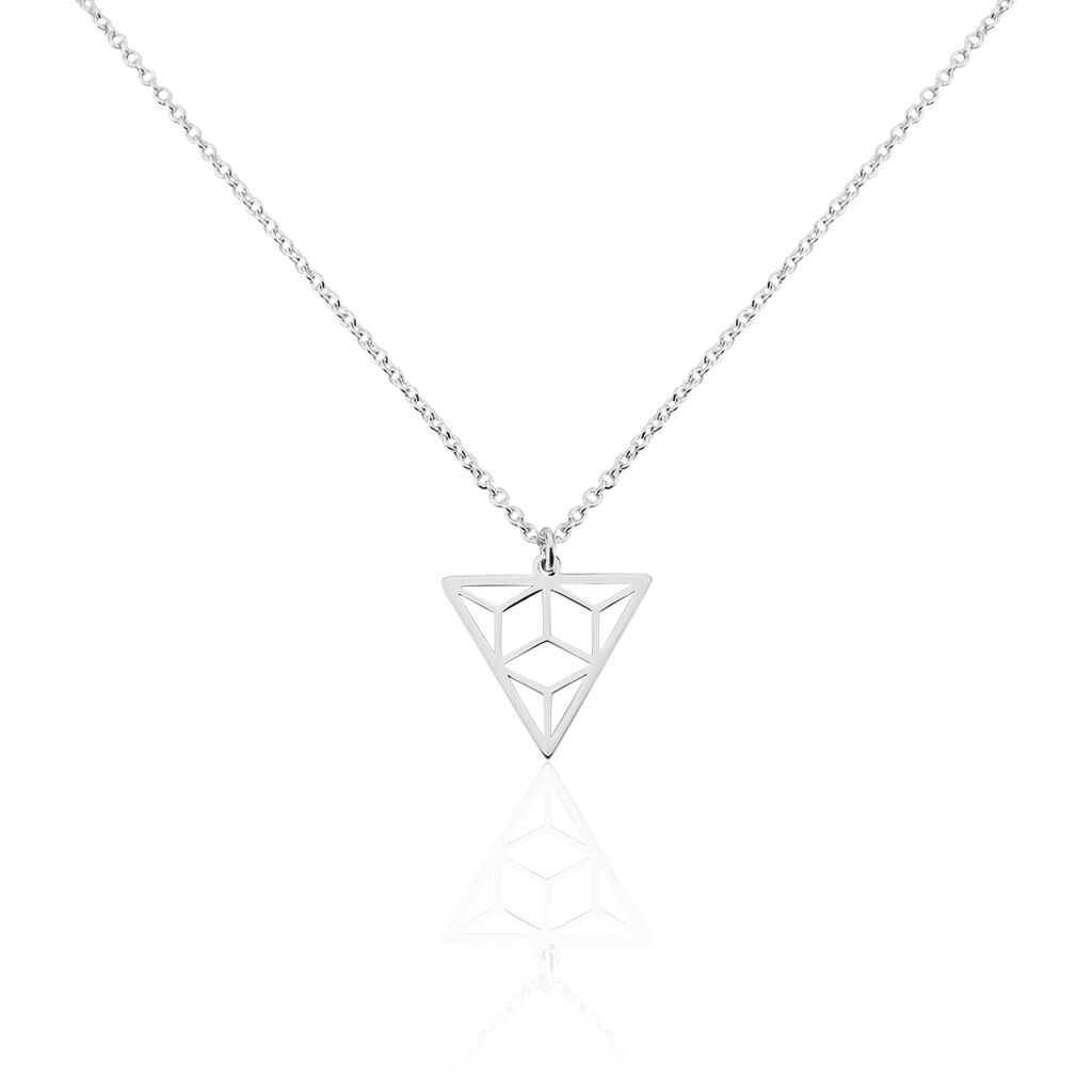 Collier Fidela Argent Blanc - Colliers fantaisie Femme | Histoire d&rsquo;Or