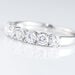 Alliance Eloisa Or Blanc Diamant Synthetique - Alliances Femme | Histoire d’Or