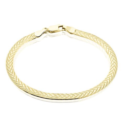 Bracelet Argent Jaune Alay - Bracelets cha&icirc;ne Femme | Histoire d&rsquo;Or