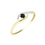 Bague Or Jaune Karmele Saphir