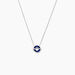 Collier Serafine Argent Blanc Lapis Lazuli Oxyde - Colliers fantaisie Femme | Histoire d’Or