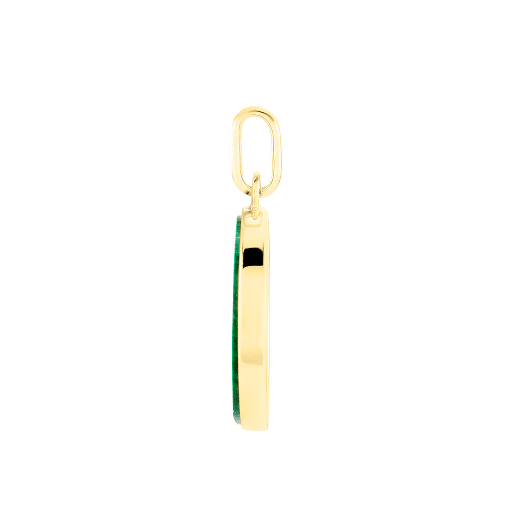 Pendentif Ultane Or Jaune Malachite - Pendentifs Femme | Histoire d’Or