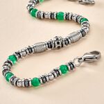 Bracelet Cliff Acier Gris Aventurine H&eacute;matite Oxyde De Zirconium - Bracelets Homme | Histoire d&rsquo;Or