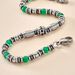 Bracelet Cliff Acier Gris Aventurine Hématite Oxyde De Zirconium - Bracelets Homme | Histoire d’Or