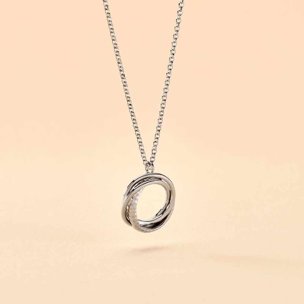 Collier Manon Argent Blanc - Colliers fantaisie Femme | Histoire d’Or