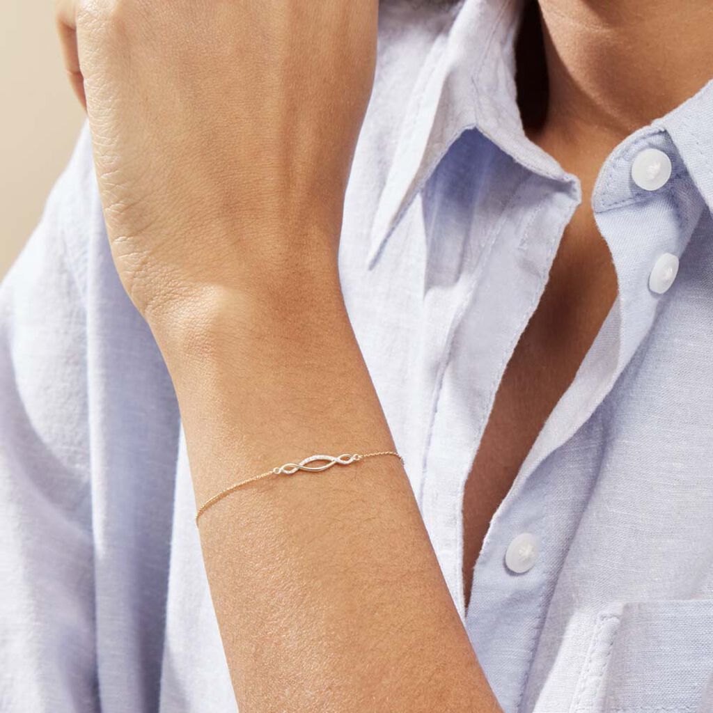 Bracelet Or Jaune Quintia - Bracelets Femme | Histoire d’Or
