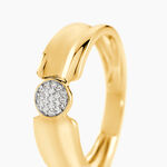 Bague Tamaya Or Jaune Diamant - Bagues avec pierre Femme | Histoire d&rsquo;Or