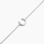 Bracelet Cyrine Argent Blanc Oxyde De Zirconium - Bracelets Femme | Histoire d&rsquo;Or