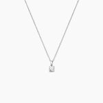 Pendentif Solitaire One Or Blanc Diamant - Pendentifs Femme | Histoire d&rsquo;Or