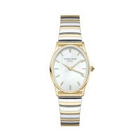 Montre Rosefield Oval Nacre Blanche