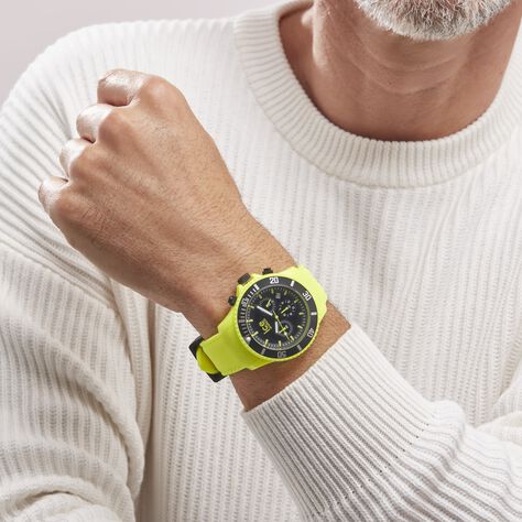 Montre Ice Watch Ice Chrono Noir - Montres Homme | Histoire d’Or