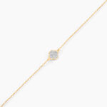 Bracelet Or Jaune Gontranie - Id&eacute;es cadeaux Femme | Histoire d&rsquo;Or