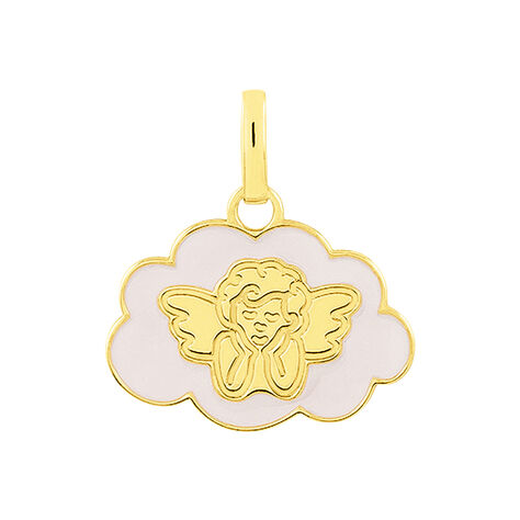 Pendentif Ange Nuage Or Jaune - Cadeaux de naissance Enfant | Histoire d’Or