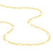 Collier Or Jaune Maille Alternée 1/3 - Chaines Homme | Histoire d’Or