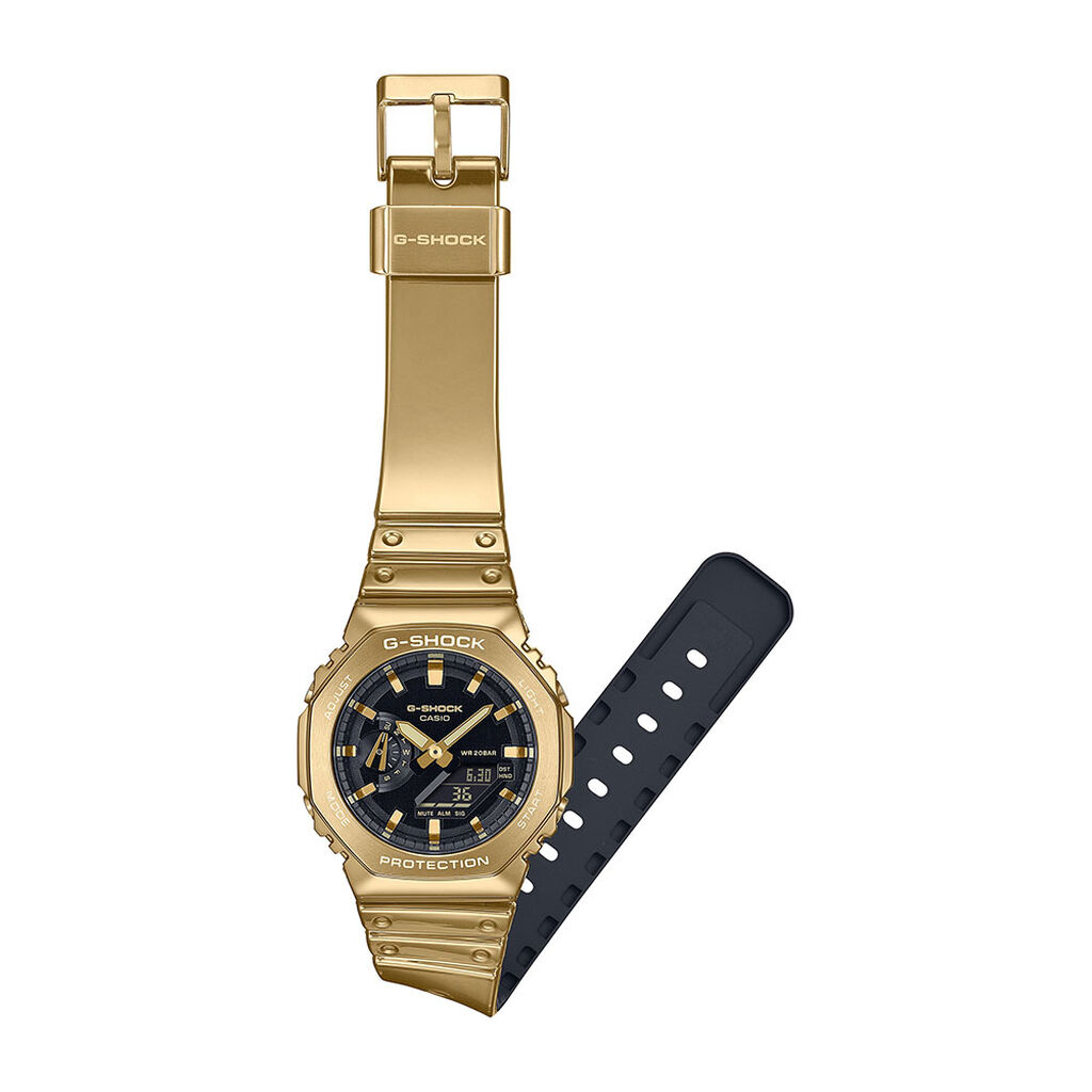 CASIO G-SHOCK Herren Quarzuhr GM-2100YMG-9AER - Id&eacute;es cadeaux Homme | Histoire d&rsquo;Or