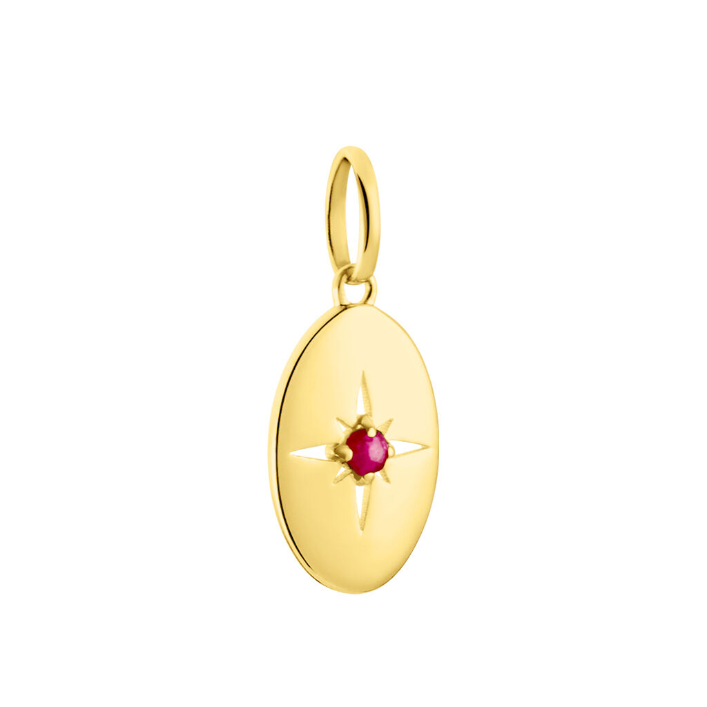 Pendentif Melchior Or Jaune Rubis - Pendentifs Femme | Histoire d’Or