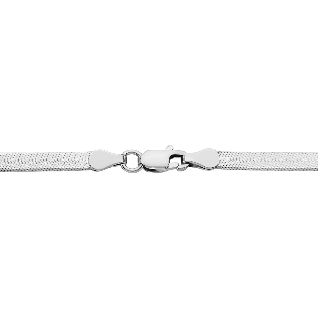 Collier Clemance Argent Blanc - Chaines Femme | Histoire d’Or