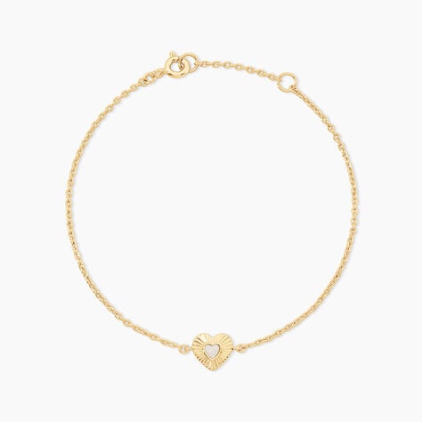 Bracelet Obeline Argent Dor&eacute; A L'Or 750/1000 Nacre - F&ecirc;te des m&egrave;res Femme | Histoire d&rsquo;Or