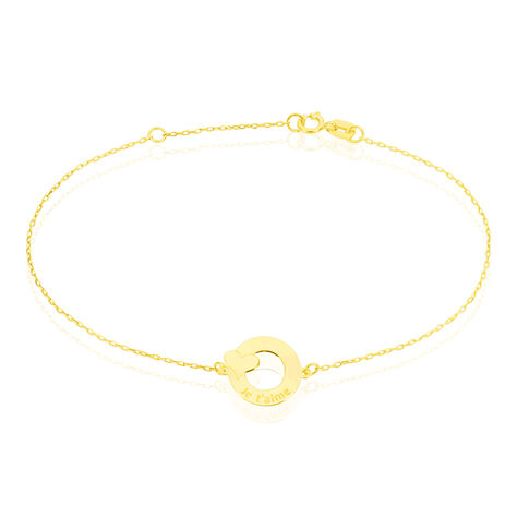Bracelet Varinka Or Jaune - Bracelets Coeur Femme | Histoire d’Or