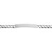 Bracelet Identité Casper Argent Gris - Gourmettes Femme | Histoire d’Or