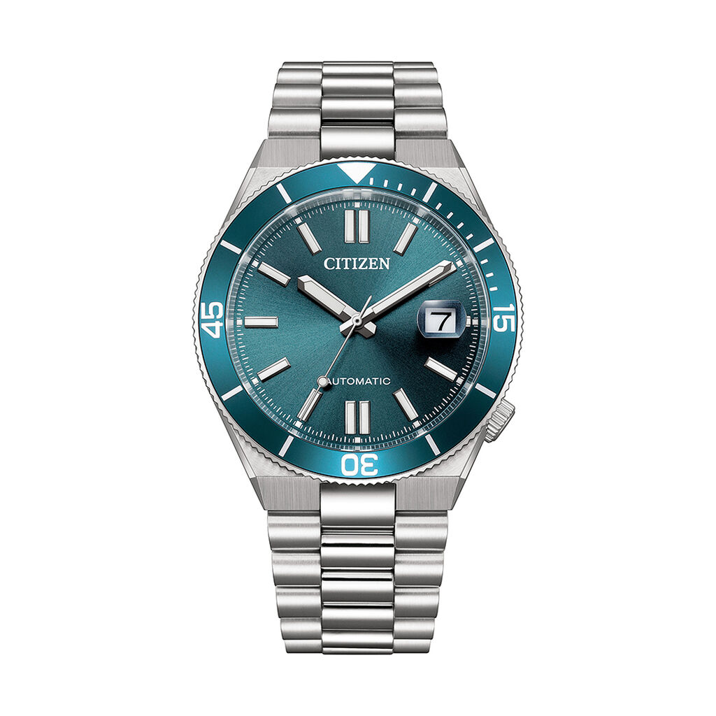 Montre Citizen Tsuyosa Shore Bleu Lagoon - Montres Homme | Histoire d&rsquo;Or