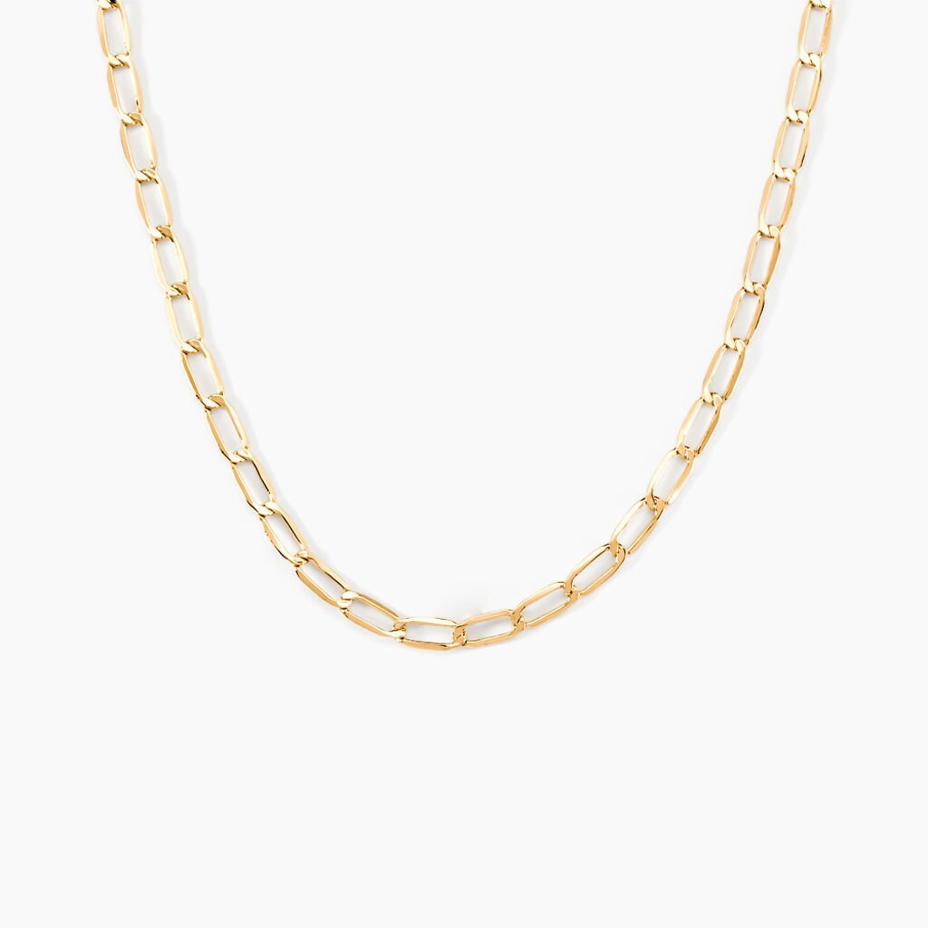 Cha&icirc;ne Mayson Or Jaune Maille Cheval - Chaines Homme | Histoire d&rsquo;Or