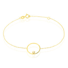 Bracelet Kimly Or Jaune Oxyde De Zirconium - Bracelets Femme | Histoire d’Or