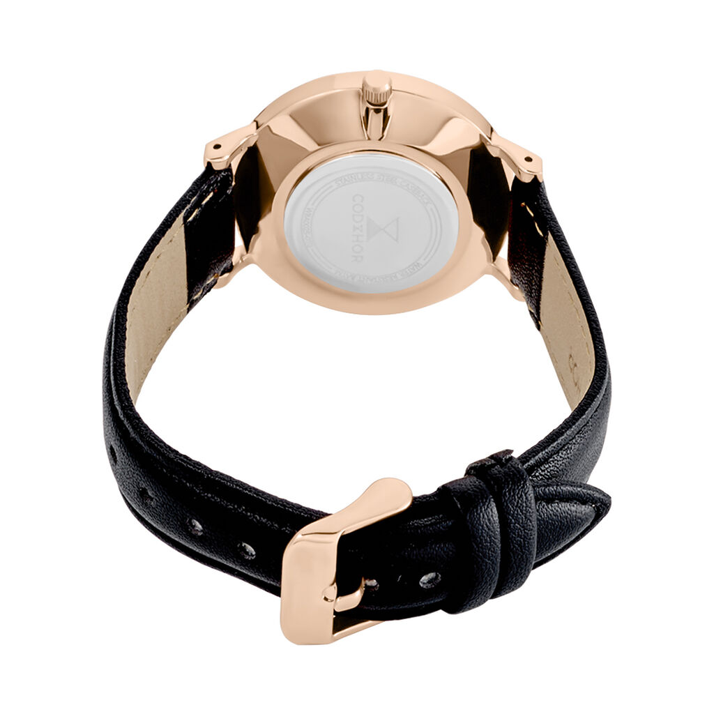 Montre Codhor Cindy Noir - Montres Femme | Histoire d’Or