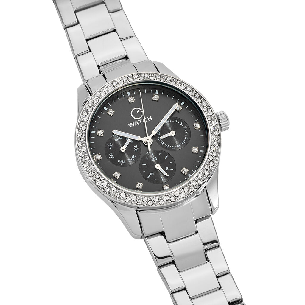 Montre O Watch Shiny Noir - Montres Femme | Histoire d’Or