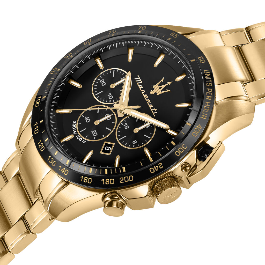 Montre Maserati Traguardo Noir - Montres Homme | Histoire d’Or