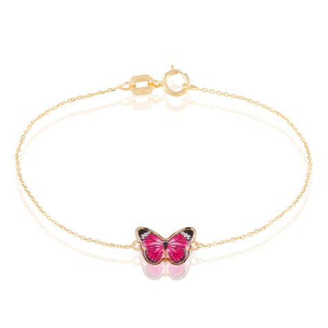 Bracelet Sulivia Papillon Or Jaune - Bracelets Enfant | Histoire d’Or