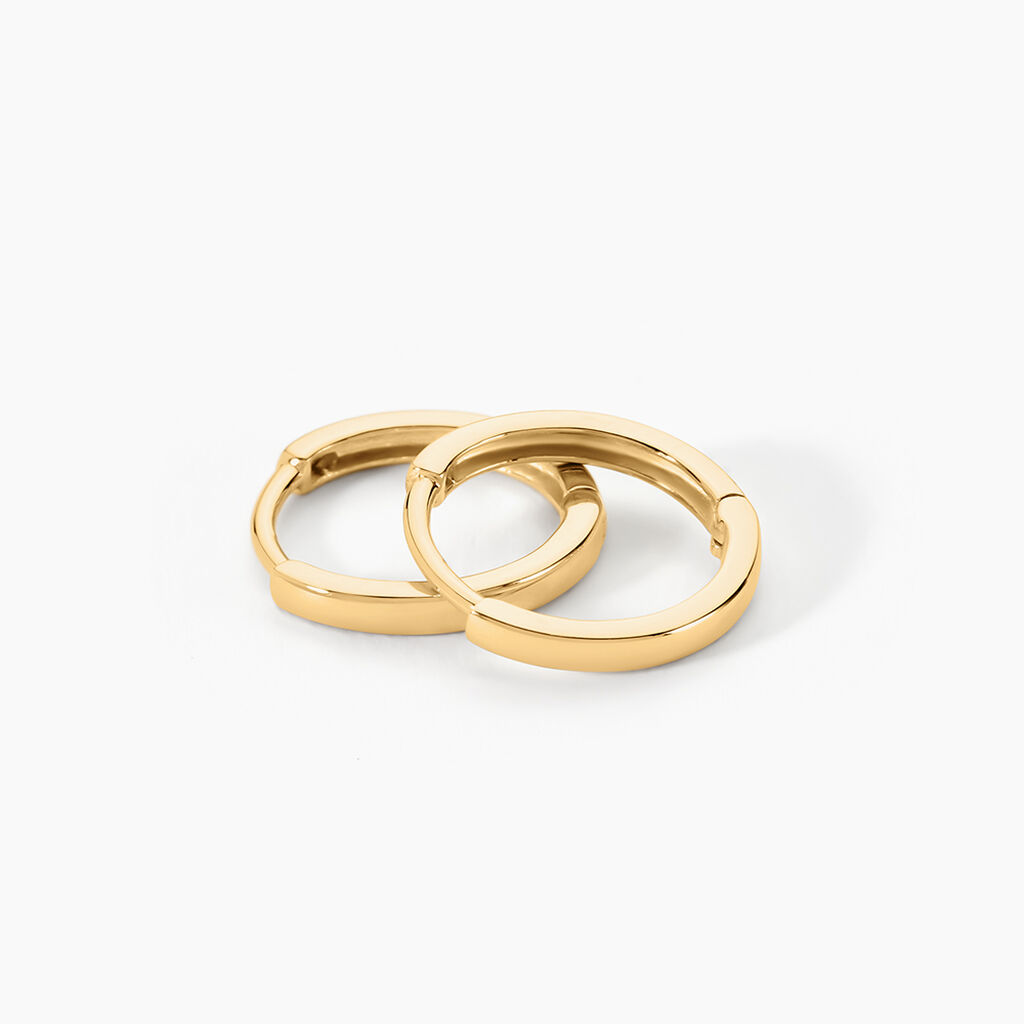 Créoles Katarine Or Jaune - Boucles d'oreilles créoles Femme | Histoire d’Or