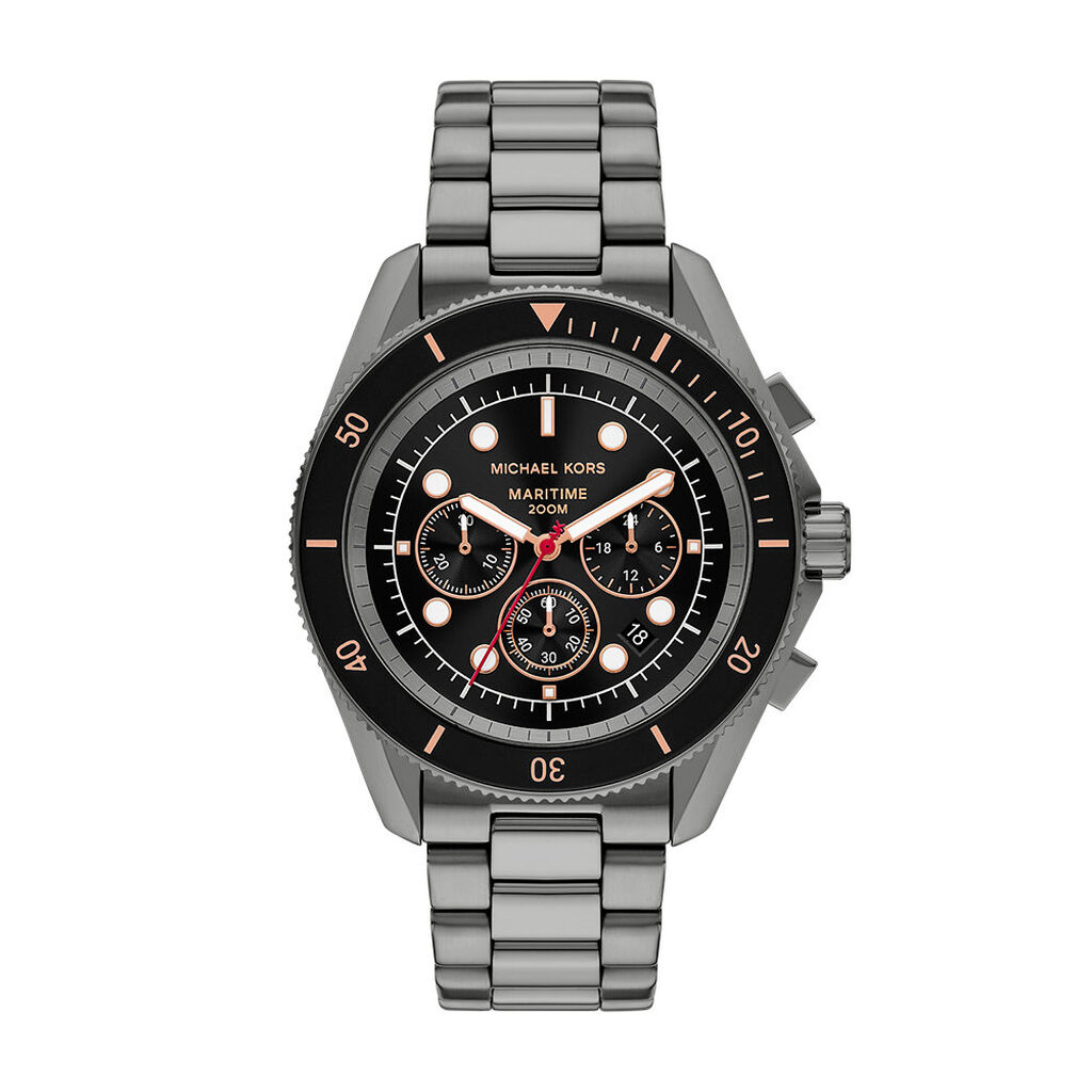 Montre Michael Kors Maritime Noir - Montres Homme | Histoire d’Or