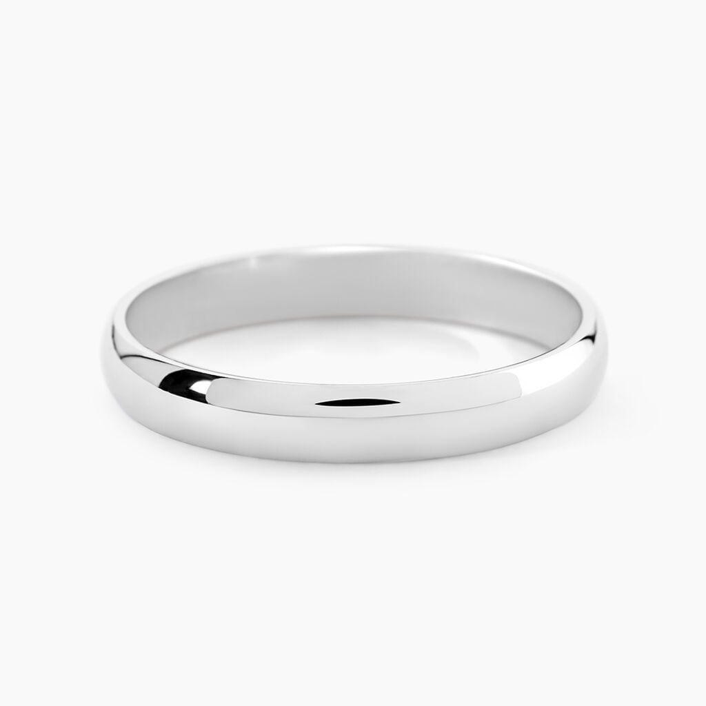 Alliance Judoca Or Blanc - Alliances 18 carats Unisex | Histoire d&rsquo;Or