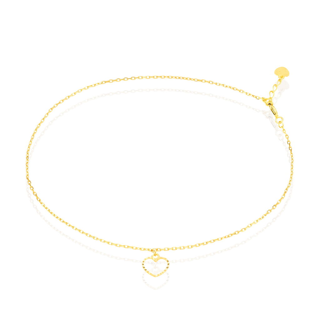 Cha&icirc;ne De Cheville Samanta Or Jaune - Cha&icirc;nes de cheville Femme | Histoire d&rsquo;Or
