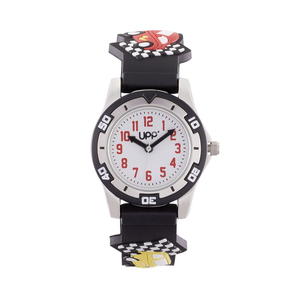 Montre Upp Voiture Blanc - Montres Enfant | Histoire d&rsquo;Or