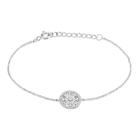 Bracelet Brunilda Argent Blanc Oxyde De Zirconium - Bracelets Femme | Histoire d’Or