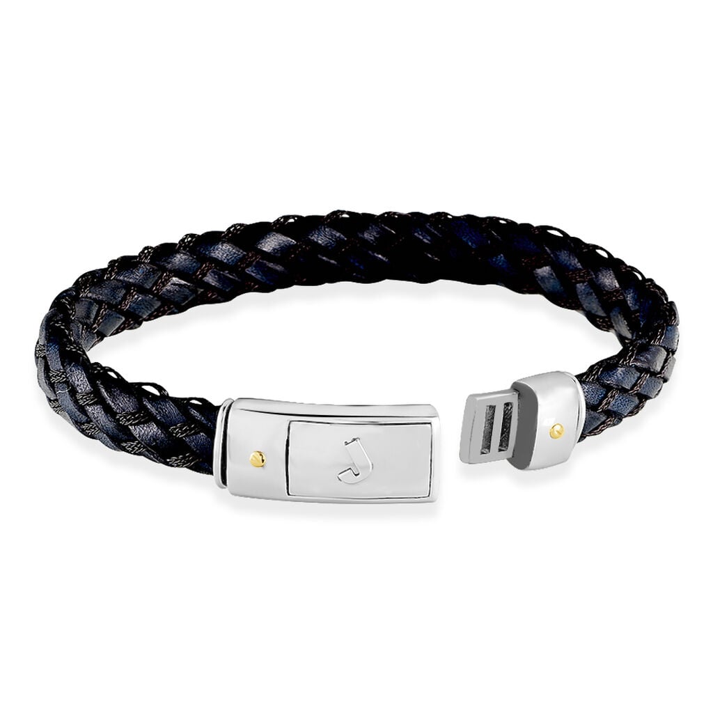Bracelet Hauc Acier Bicolore - Bracelets Cuir Homme | Histoire d&rsquo;Or