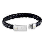 Bracelet Hauc Acier Bicolore - Bracelets Cuir Homme | Histoire d&rsquo;Or