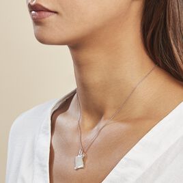 Pendentif Zodiaque Parchemin Argent Blanc - Pendentifs Zodiaque Famille | Histoire d’Or