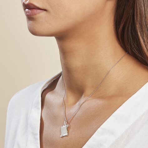 Pendentif Zodiaque Parchemin Argent Blanc - Pendentifs Zodiaque Famille | Histoire d’Or